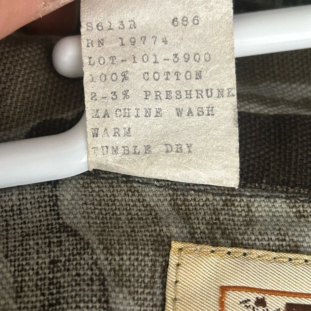 Vintage Ranger Made in USA Camo Shirt Jacket